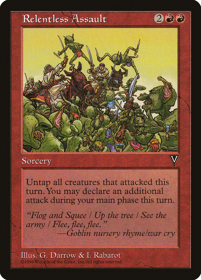 Relentless Assault [Visions] | Impulse Games and Hobbies