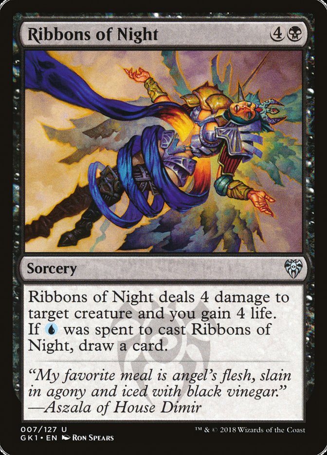 Ribbons of Night [Guilds of Ravnica Guild Kit] | Impulse Games and Hobbies