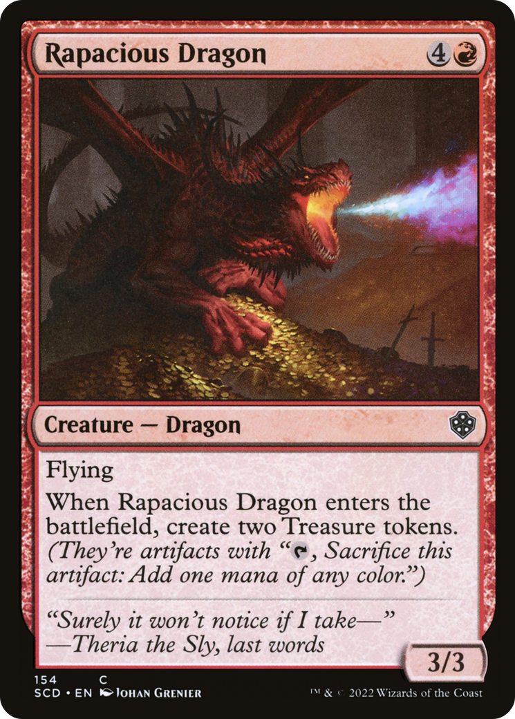 Rapacious Dragon [Starter Commander Decks] | Impulse Games and Hobbies