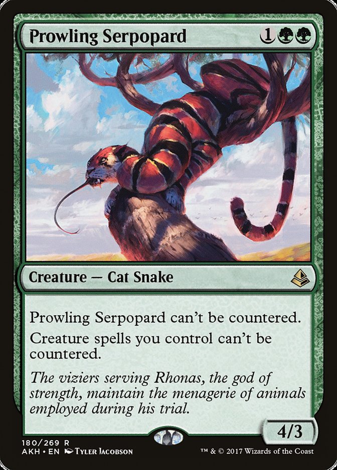 Prowling Serpopard [Amonkhet] | Impulse Games and Hobbies