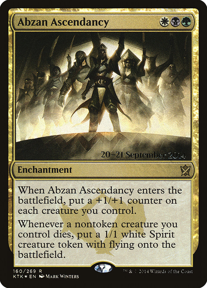 Abzan Ascendancy [Khans of Tarkir Prerelease Promos] | Impulse Games and Hobbies