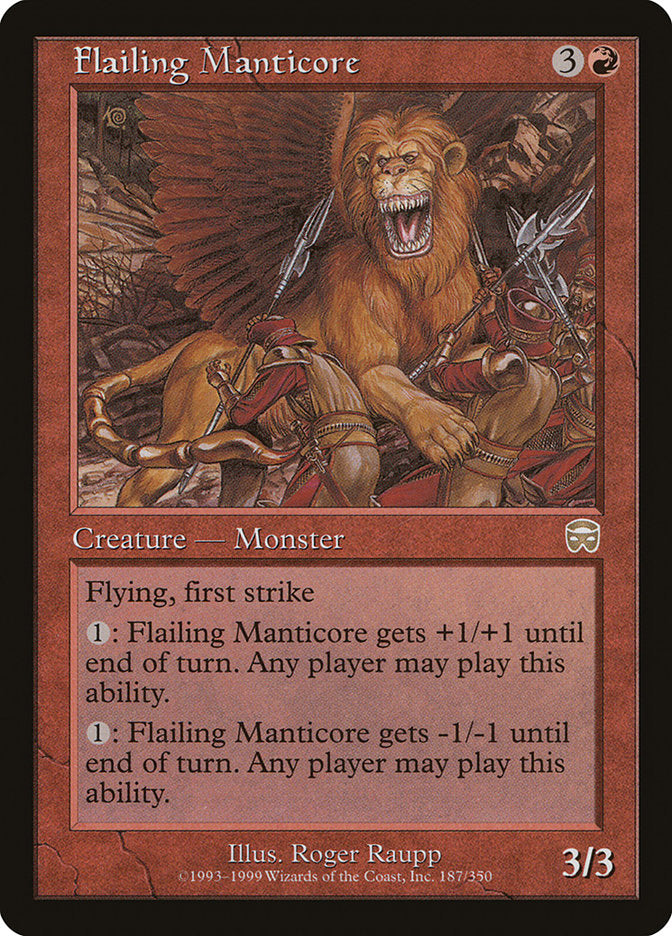 Flailing Manticore [Mercadian Masques] | Impulse Games and Hobbies