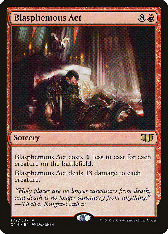 Blasphemous Act [Commander 2014] | Impulse Games and Hobbies