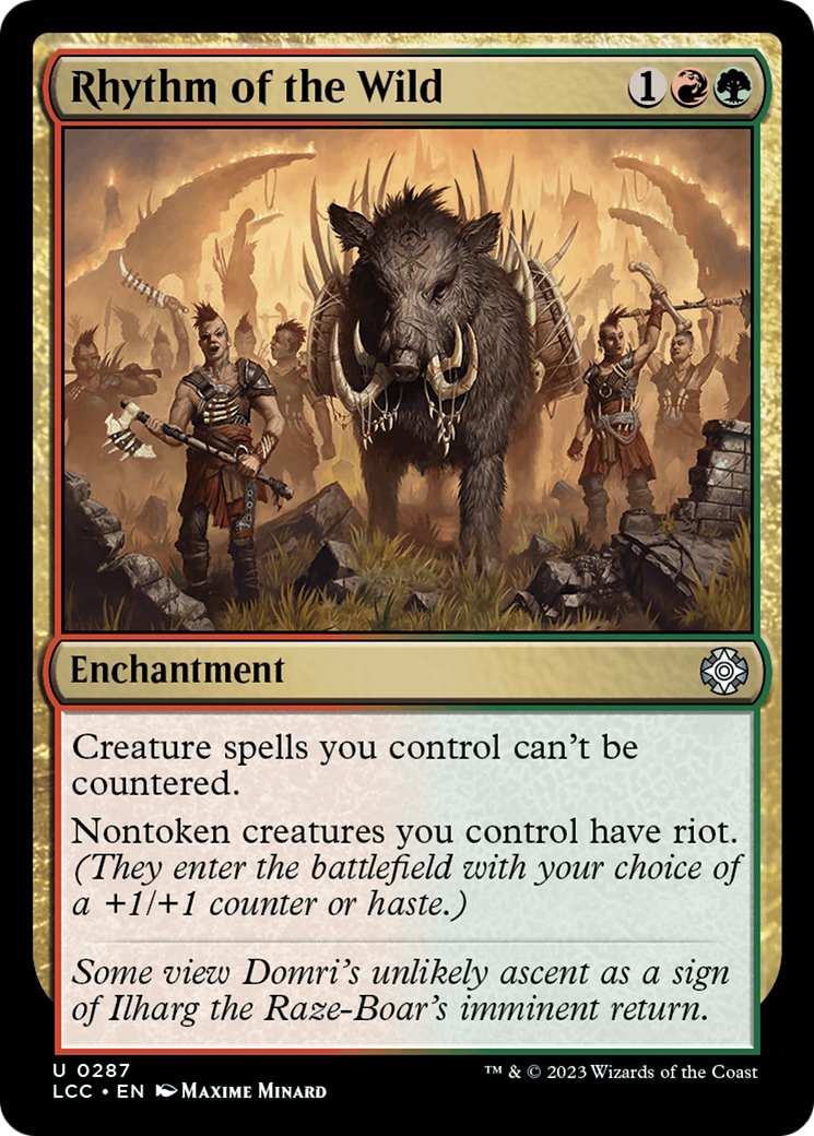 Rhythm of the Wild [The Lost Caverns of Ixalan Commander] | Impulse Games and Hobbies