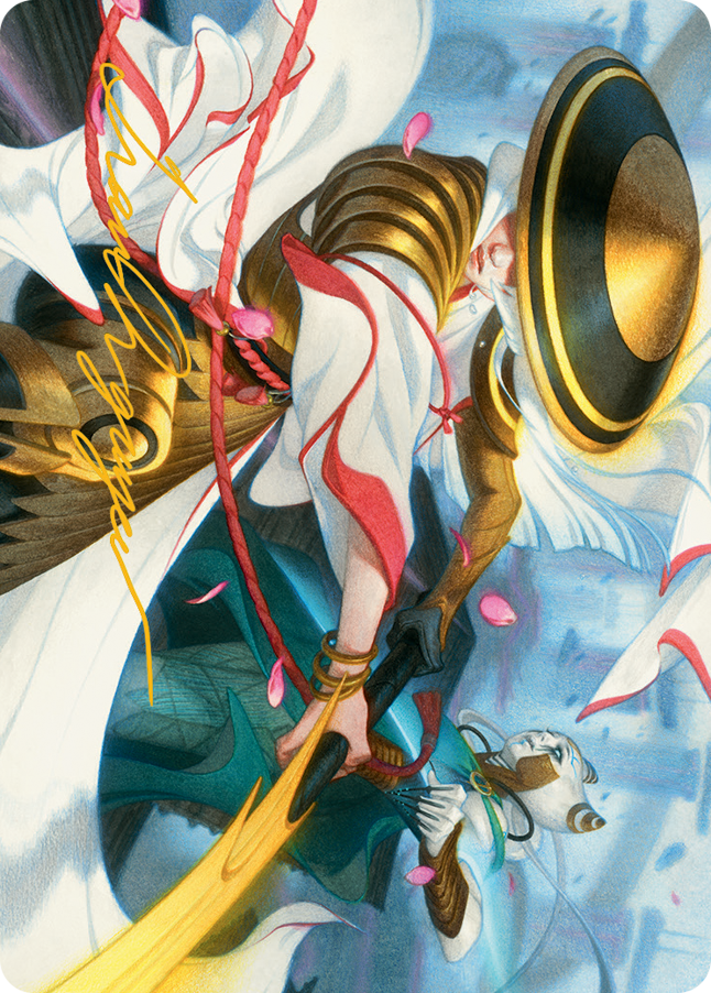 Cut Short Art Card (Gold-Stamped Signature) [March of the Machine Art Series] | Impulse Games and Hobbies