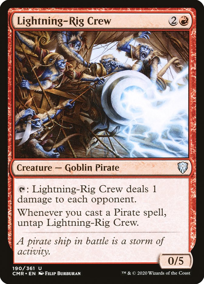 Lightning-Rig Crew [Commander Legends] | Impulse Games and Hobbies