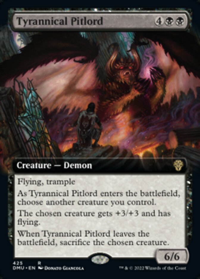 Tyrannical Pitlord (Extended Art) [Dominaria United] | Impulse Games and Hobbies