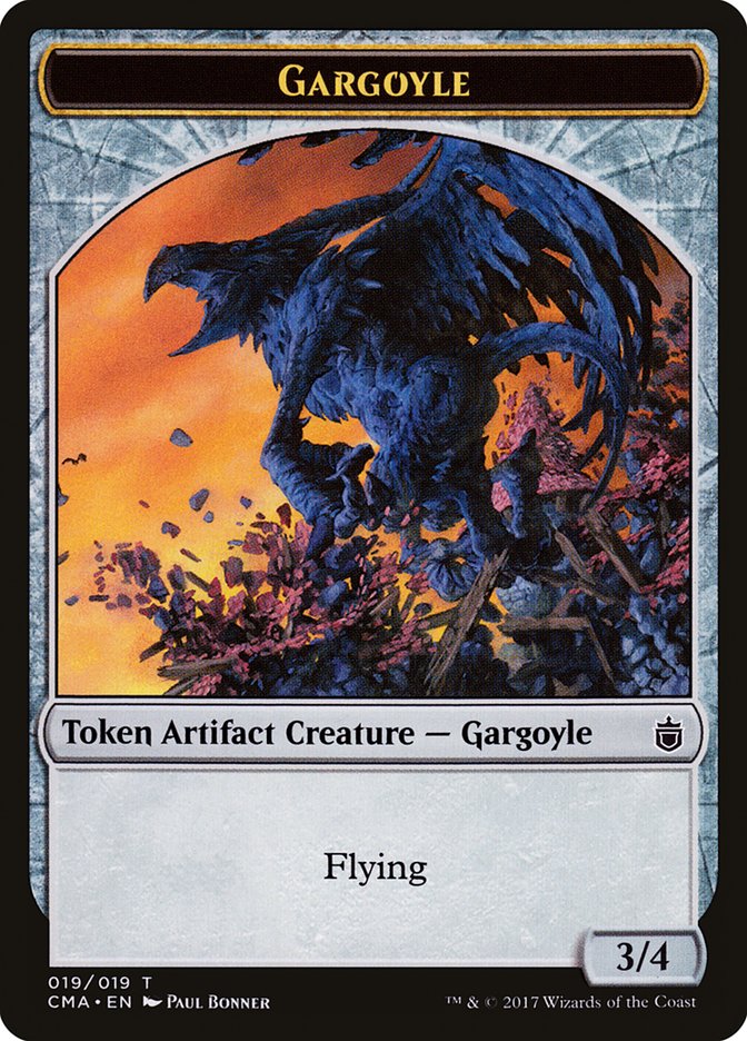 Gargoyle Token [Commander Anthology Tokens] | Impulse Games and Hobbies