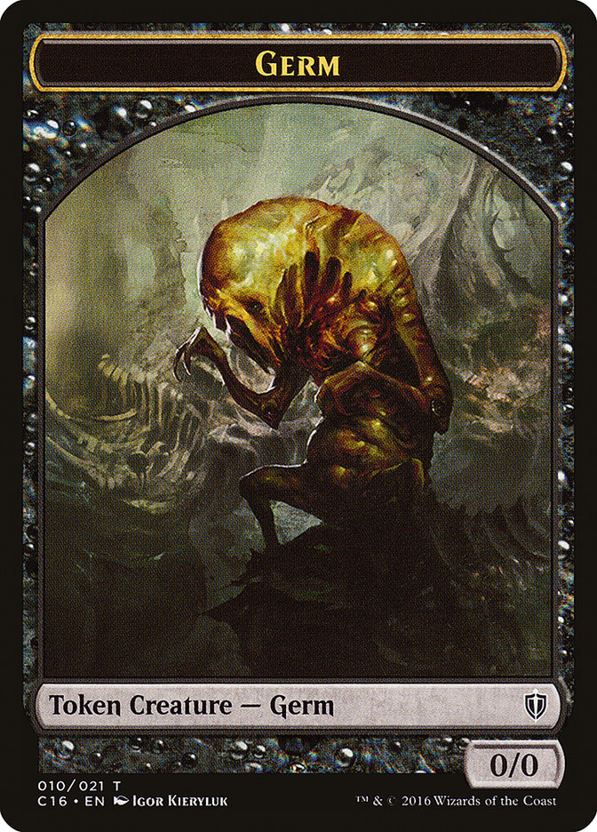 Thopter // Germ Double-Sided Token [Commander 2016 Tokens] | Impulse Games and Hobbies