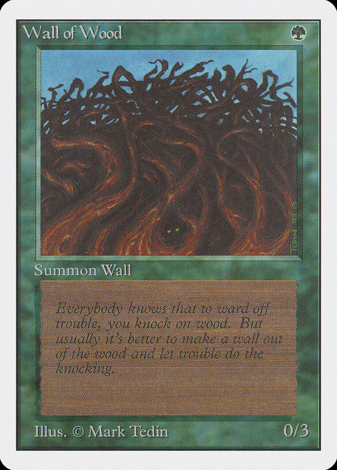 Wall of Wood [Unlimited Edition] | Impulse Games and Hobbies