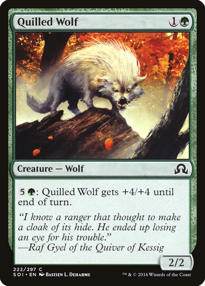 Quilled Wolf [Shadows over Innistrad] | Impulse Games and Hobbies