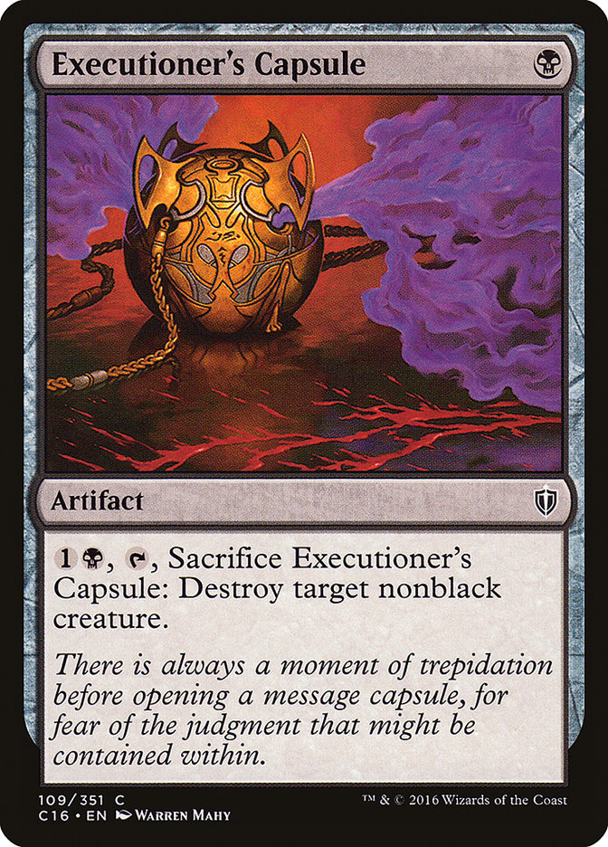 Executioner's Capsule [Commander 2016] | Impulse Games and Hobbies
