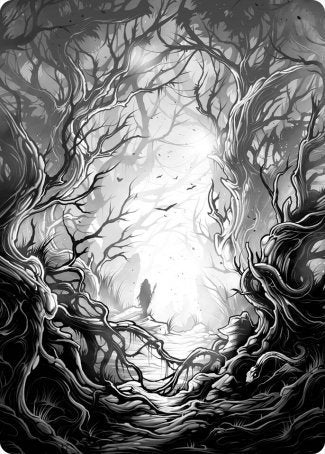 Forest 1 Art Card [Innistrad: Midnight Hunt Art Series] | Impulse Games and Hobbies