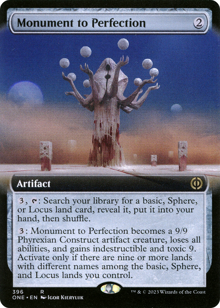 Monument to Perfection (Extended Art) [Phyrexia: All Will Be One] | Impulse Games and Hobbies