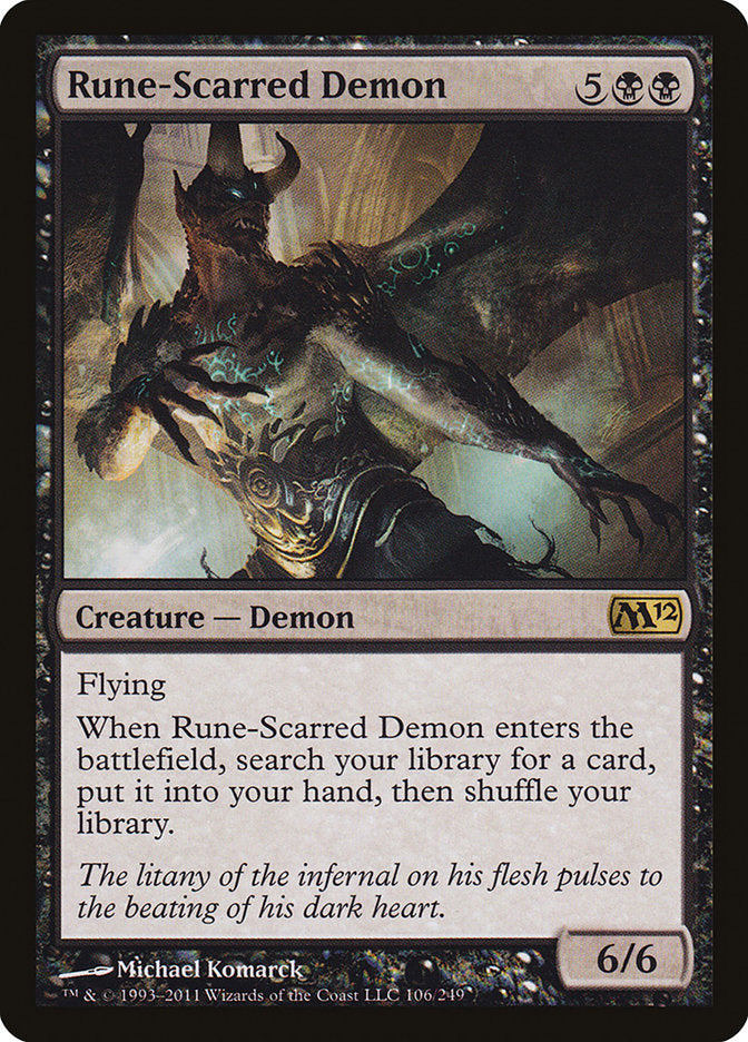 Rune-Scarred Demon [Magic 2012] | Impulse Games and Hobbies
