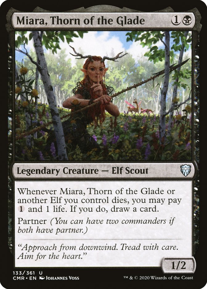 Miara, Thorn of the Glade [Commander Legends] | Impulse Games and Hobbies