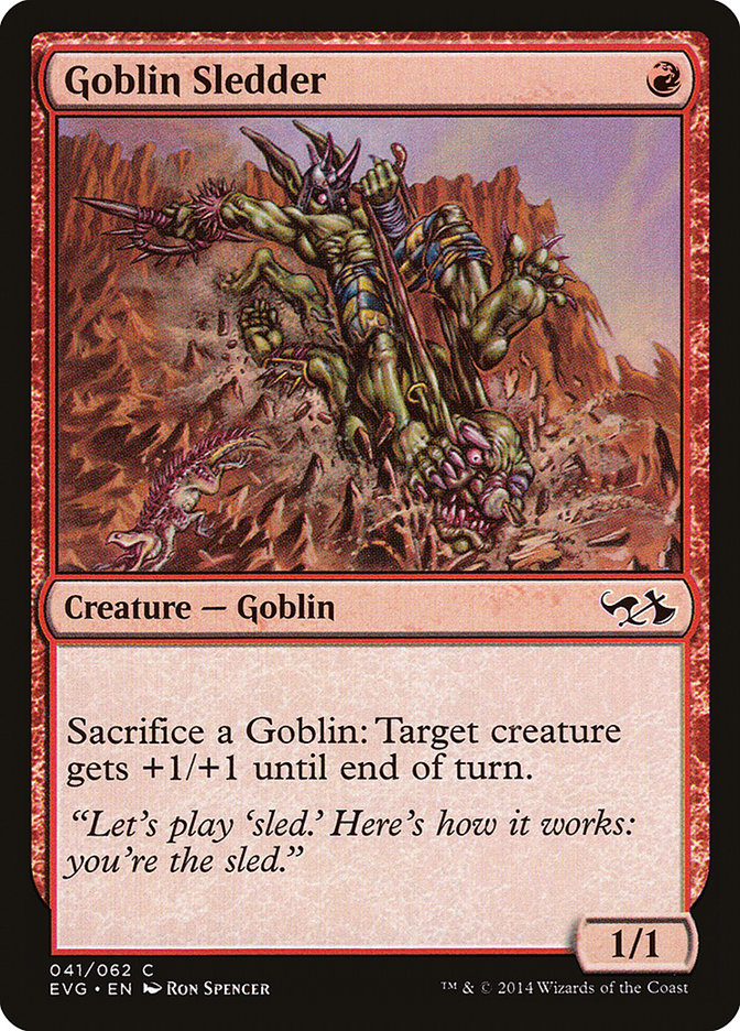 Goblin Sledder (Elves vs. Goblins) [Duel Decks Anthology] | Impulse Games and Hobbies