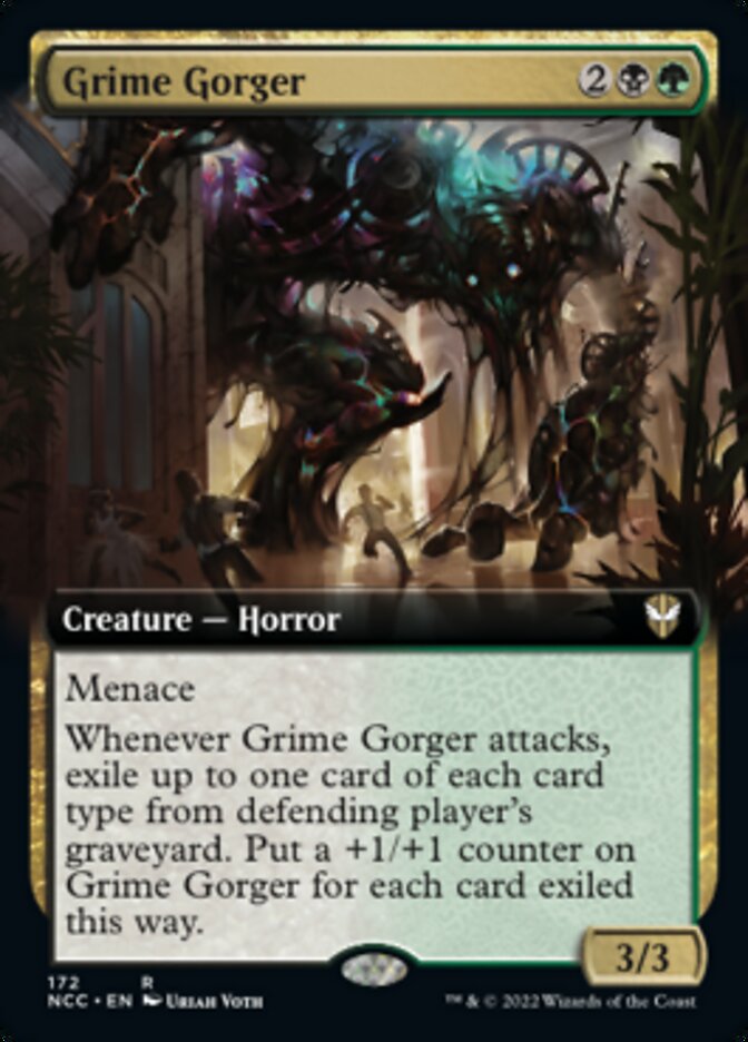 Grime Gorger (Extended Art) [Streets of New Capenna Commander] | Impulse Games and Hobbies