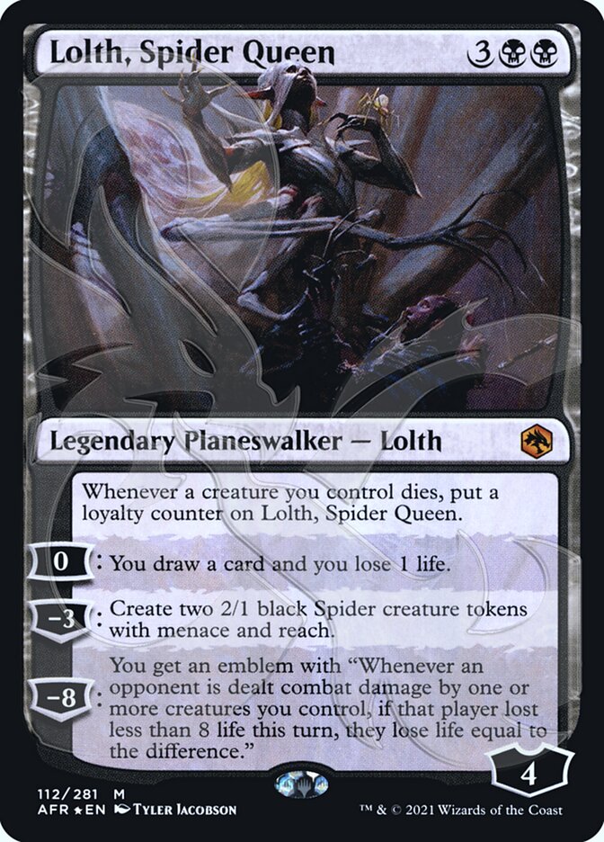 Lolth, Spider Queen (Ampersand Promo) [Dungeons & Dragons: Adventures in the Forgotten Realms Promos] | Impulse Games and Hobbies