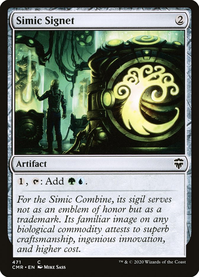 Simic Signet [Commander Legends] | Impulse Games and Hobbies