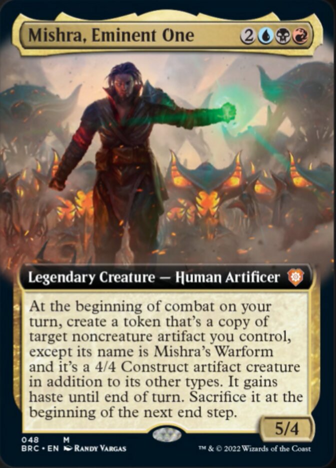 Mishra, Eminent One (Extended Art) [The Brothers' War Commander] | Impulse Games and Hobbies