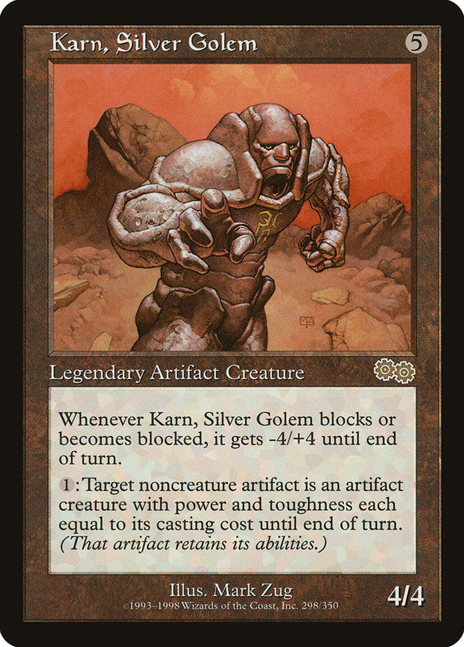 Karn, Silver Golem [Urza's Saga] | Impulse Games and Hobbies