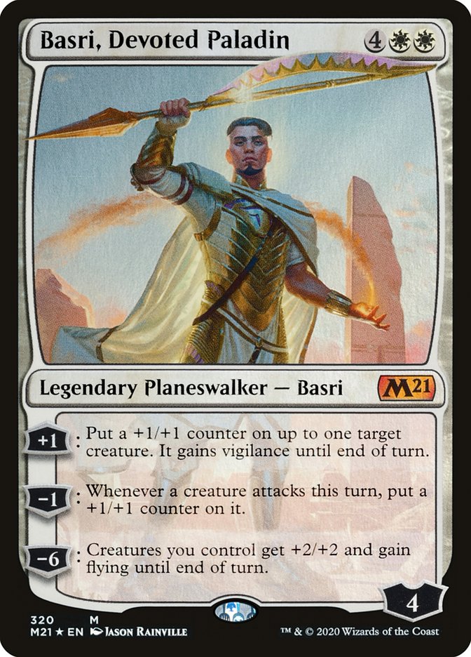 Basri, Devoted Paladin [Core Set 2021] | Impulse Games and Hobbies