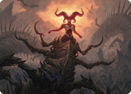 Sheoldred, the Apocalypse Art Card [Dominaria United Art Series] | Impulse Games and Hobbies