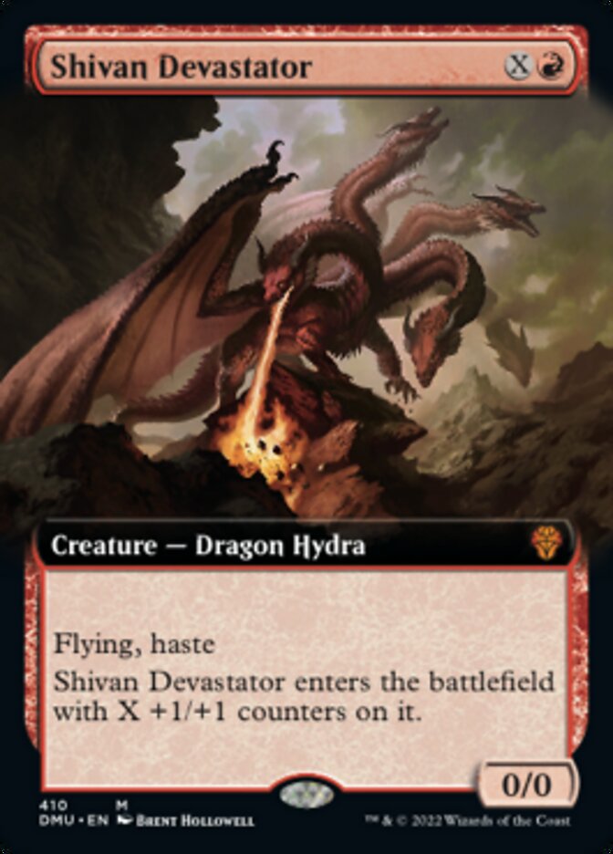 Shivan Devastator (Extended Art) [Dominaria United] | Impulse Games and Hobbies