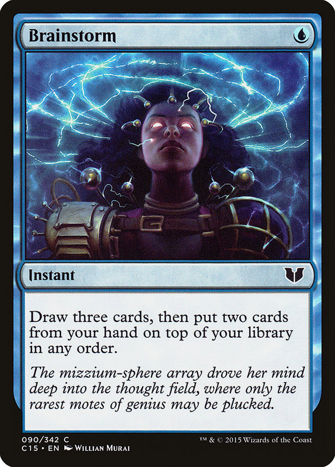 Brainstorm [Commander 2015] | Impulse Games and Hobbies