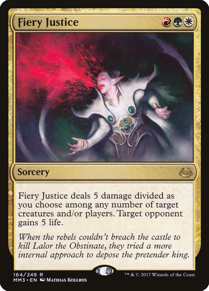 Fiery Justice [Modern Masters 2017] | Impulse Games and Hobbies