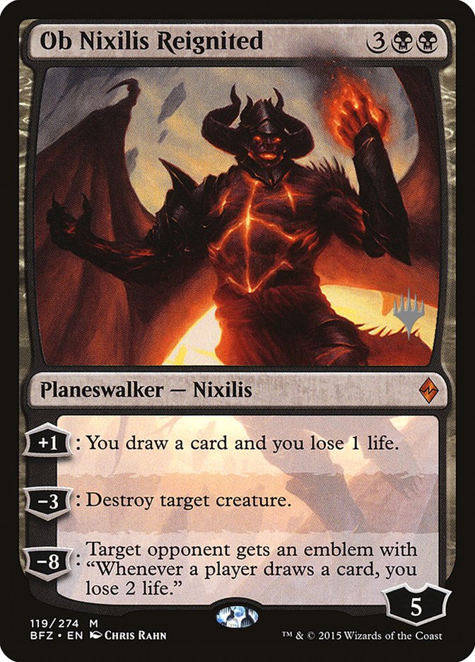 Ob Nixilis Reignited (Promo Pack) [Battle for Zendikar Promos] | Impulse Games and Hobbies