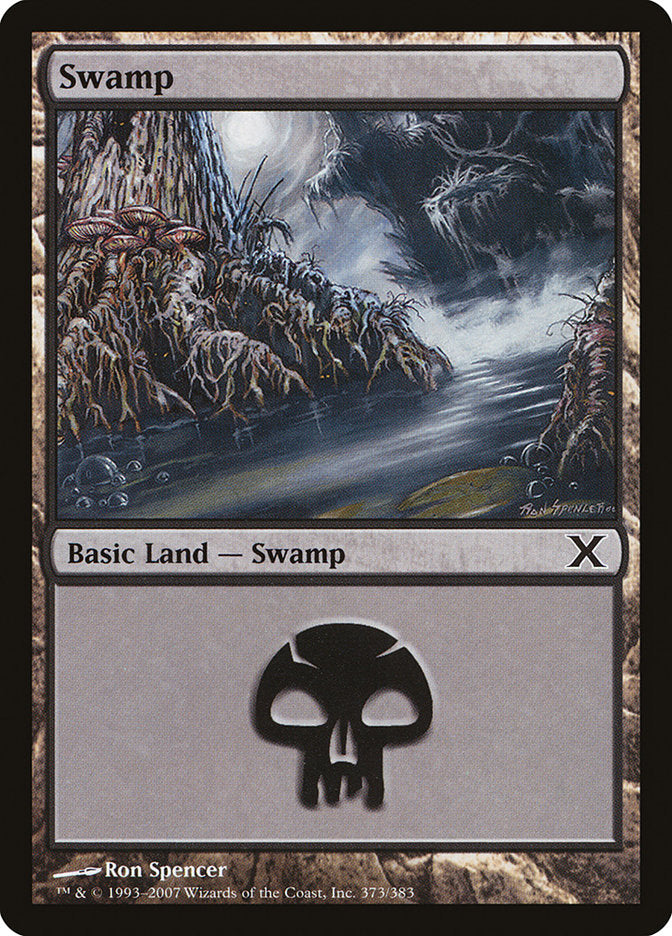 Swamp (373) [Tenth Edition] | Impulse Games and Hobbies