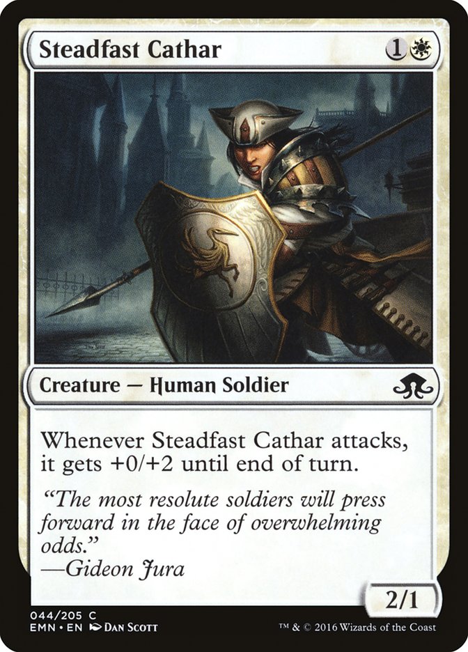 Steadfast Cathar [Eldritch Moon] | Impulse Games and Hobbies
