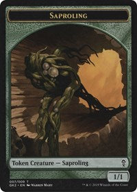 Saproling // Wurm Token [Ravnica Allegiance: Guild Kits] | Impulse Games and Hobbies