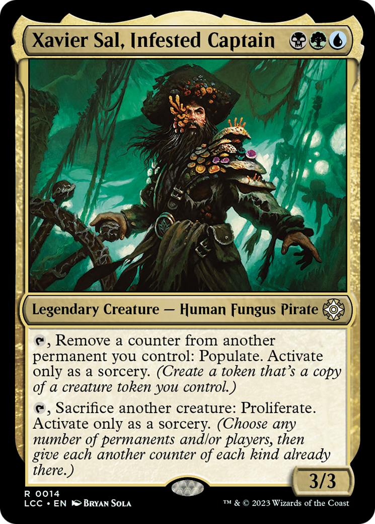 Xavier Sal, Infested Captain [The Lost Caverns of Ixalan Commander] | Impulse Games and Hobbies