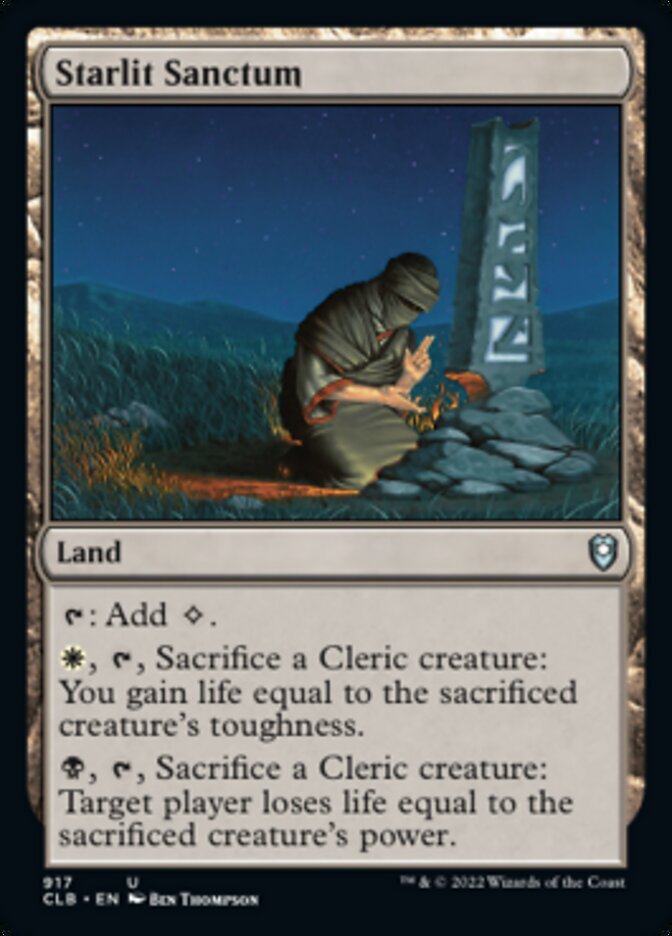 Starlit Sanctum [Commander Legends: Battle for Baldur's Gate] | Impulse Games and Hobbies