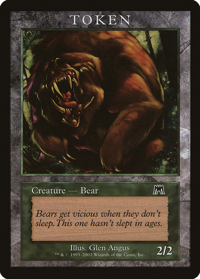 Bear Token [Magic Player Rewards 2003] | Impulse Games and Hobbies