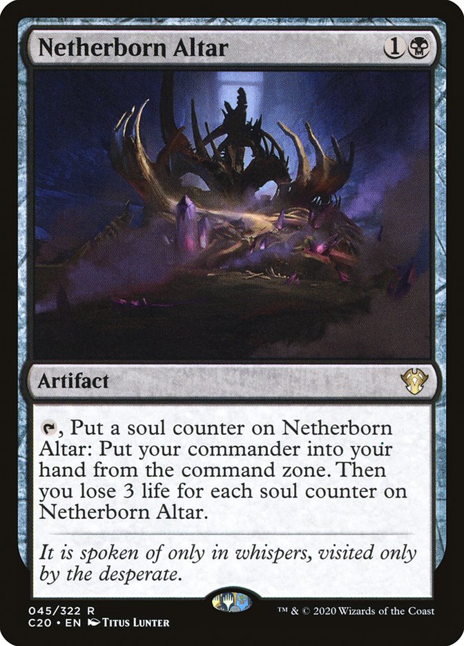 Netherborn Altar [Commander 2020] | Impulse Games and Hobbies
