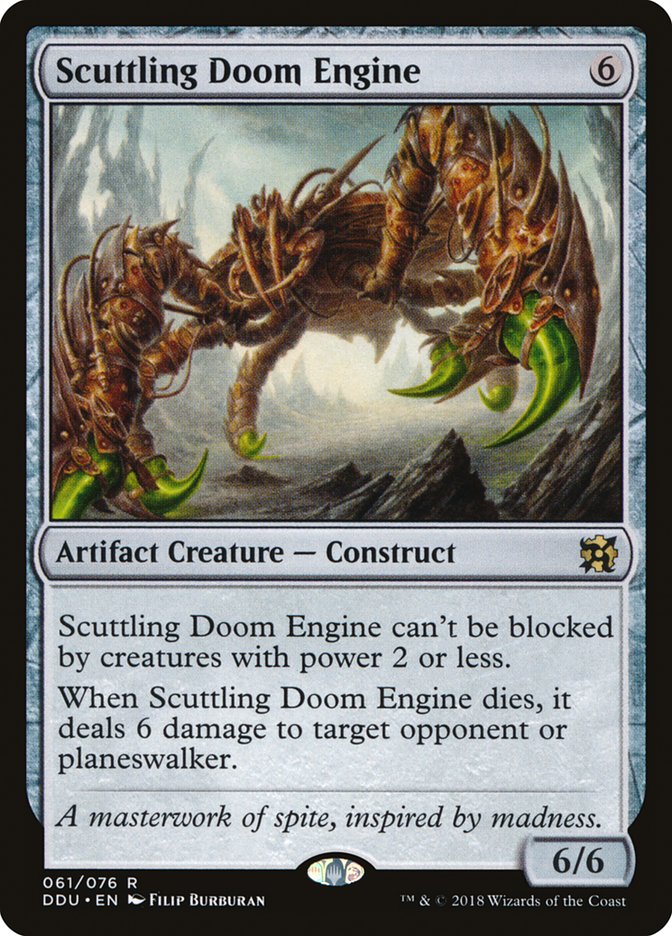 Scuttling Doom Engine [Duel Decks: Elves vs. Inventors] | Impulse Games and Hobbies