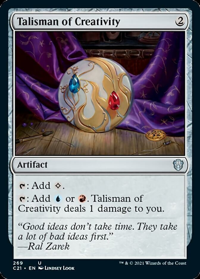 Talisman of Creativity [Commander 2021] | Impulse Games and Hobbies