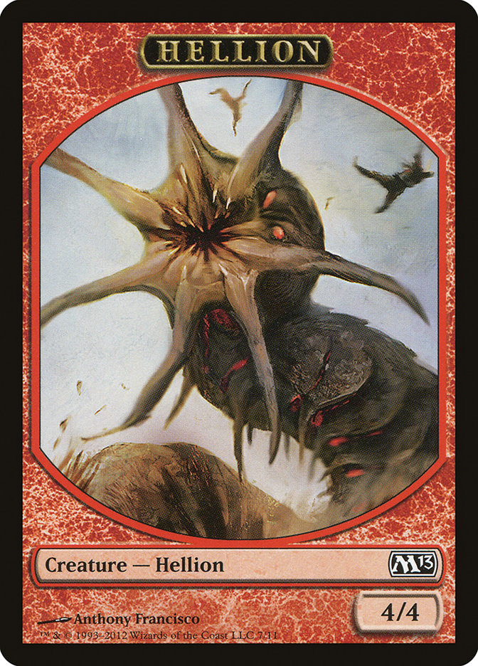 Hellion Token [Magic 2013 Tokens] | Impulse Games and Hobbies