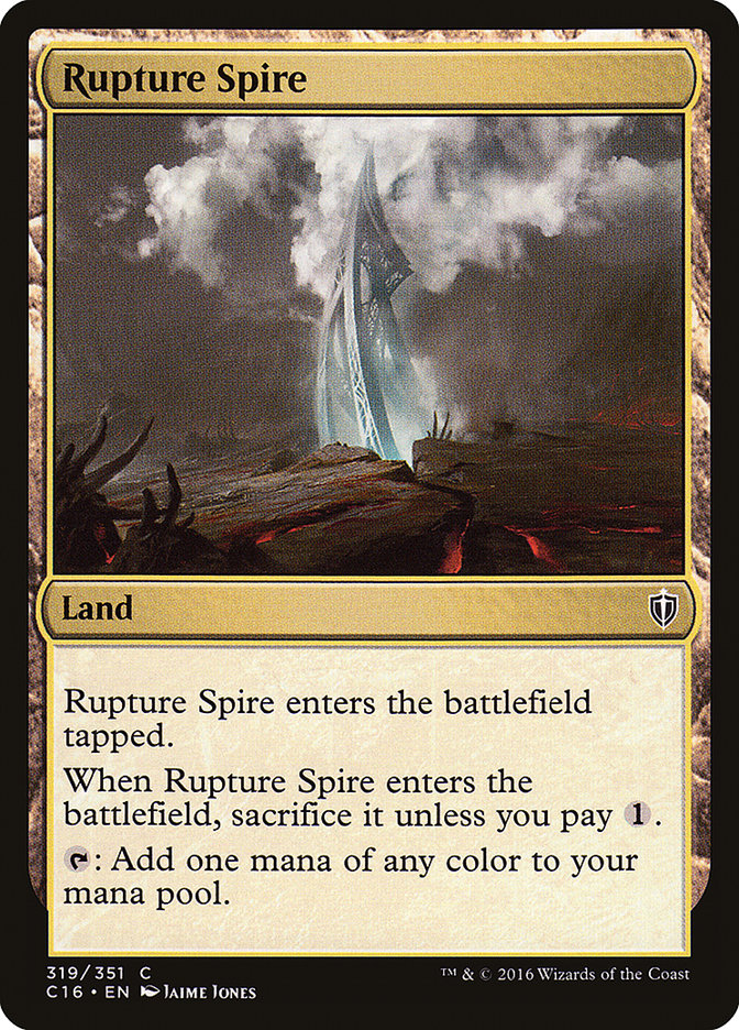 Rupture Spire [Commander 2016] | Impulse Games and Hobbies