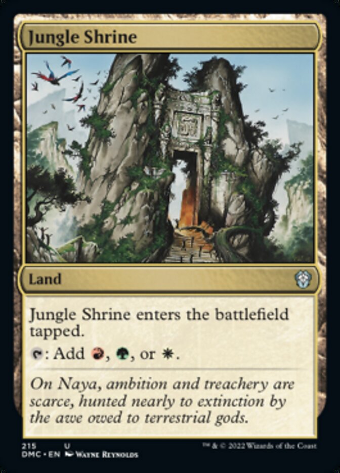 Jungle Shrine [Dominaria United Commander] | Impulse Games and Hobbies