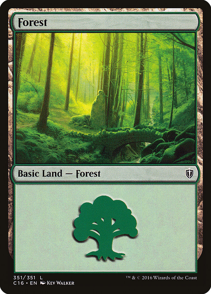 Forest (351) [Commander 2016] | Impulse Games and Hobbies