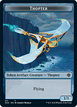 Pegasus // Thopter Double-Sided Token [Starter Commander Decks] | Impulse Games and Hobbies