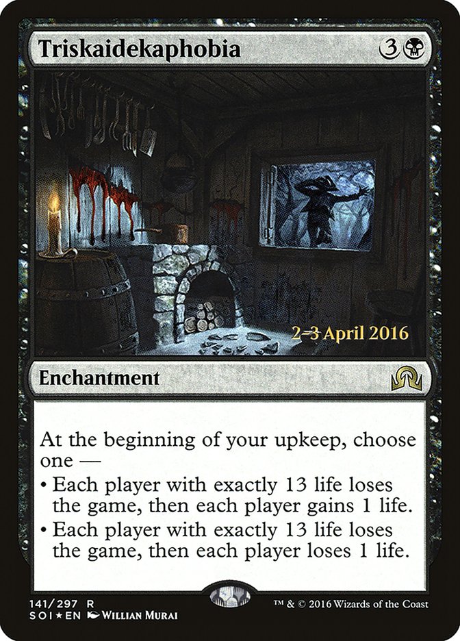 Triskaidekaphobia [Shadows over Innistrad Prerelease Promos] | Impulse Games and Hobbies