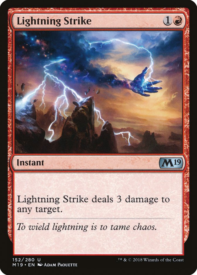 Lightning Strike [Core Set 2019] | Impulse Games and Hobbies