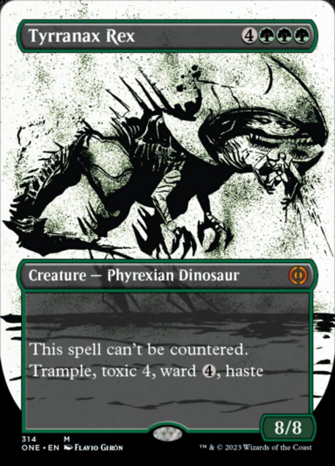 Tyrranax Rex (Borderless Ichor) [Phyrexia: All Will Be One] | Impulse Games and Hobbies