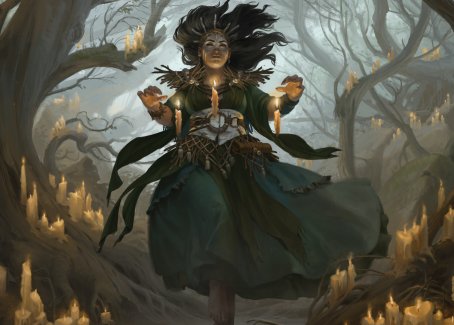 Candlegrove Witch 1 Art Card [Innistrad: Midnight Hunt Art Series] | Impulse Games and Hobbies